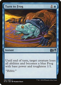 Turn to Frog (81) [Magic 2015 (M15)]