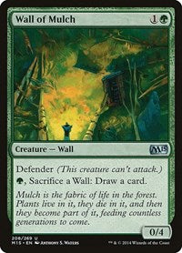 Wall of Mulch (208) [Magic 2015 (M15)]