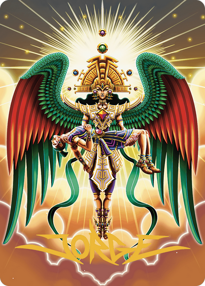Resplendent Angel // Resplendent Angel (ALCI-059) - The Lost Caverns of Ixalan Art Series (Borderless)
