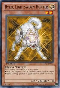 Ryko, Lightsworn Hunter (SDLI-EN015) [Structure Deck: Realm of Light]
