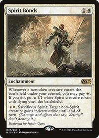 Spirit Bonds (37) [Magic 2015 (M15)]