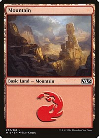 Mountain (262) (262) [Magic 2015 (M15)]