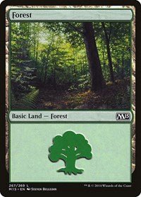 Forest (267) (267) [Magic 2015 (M15)]