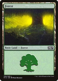 Forest (268) (268) [Magic 2015 (M15)]