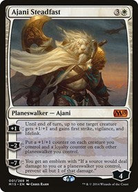 Ajani Steadfast (1) [Magic 2015 (M15)]