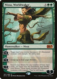 Nissa, Worldwaker (187) [Magic 2015 (M15)]