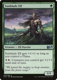 Sunblade Elf (202) [Magic 2015 (M15)]