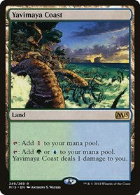 Yavimaya Coast (249) [Magic 2015 (M15)]