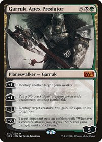 Garruk, Apex Predator (210) [Magic 2015 (M15)]