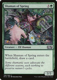 Shaman of Spring (199) [Magic 2015 (M15)]