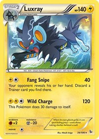 Luxray (34/106) [XY - Flashfire]