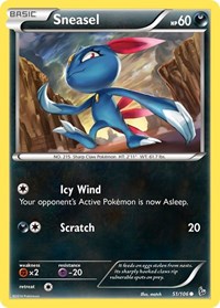 Sneasel (51) (51/106) [XY - Flashfire]