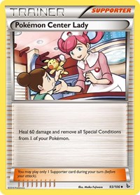 Pokemon Center Lady (93/106) [XY - Flashfire]