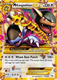 M Kangaskhan EX (109 Secret Rare) (109/106) [XY - Flashfire]