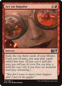 Act on Impulse (126) [Magic 2015 (M15)]