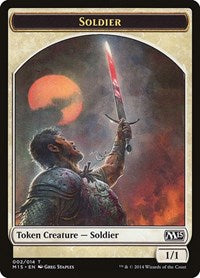 Soldier Token (2) [Magic 2015 (M15)]