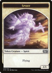 Spirit Token (3) [Magic 2015 (M15)]