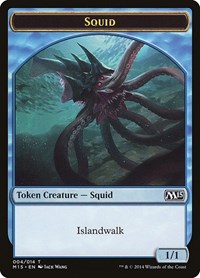 Squid Token (4) [Magic 2015 (M15)]
