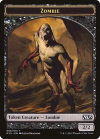 Zombie Token (6) [Magic 2015 (M15)]