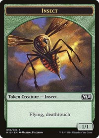 Insect Token (Deathtouch) (10) [Magic 2015 (M15)]