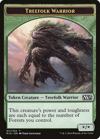 Treefolk Warrior Token (11) [Magic 2015 (M15)]