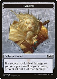 Emblem - Ajani Steadfast (13) [Magic 2015 (M15)]