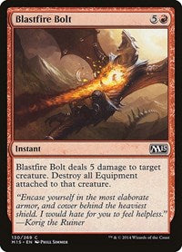 Blastfire Bolt (130) [Magic 2015 (M15)]