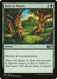 Back to Nature (169) [Magic 2015 (M15)]