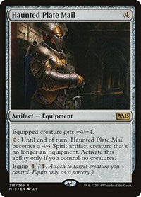 Haunted Plate Mail (218) [Magic 2015 (M15)]