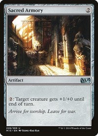 Sacred Armory (228) [Magic 2015 (M15)]