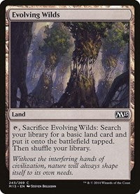 Evolving Wilds (243) [Magic 2015 (M15)]