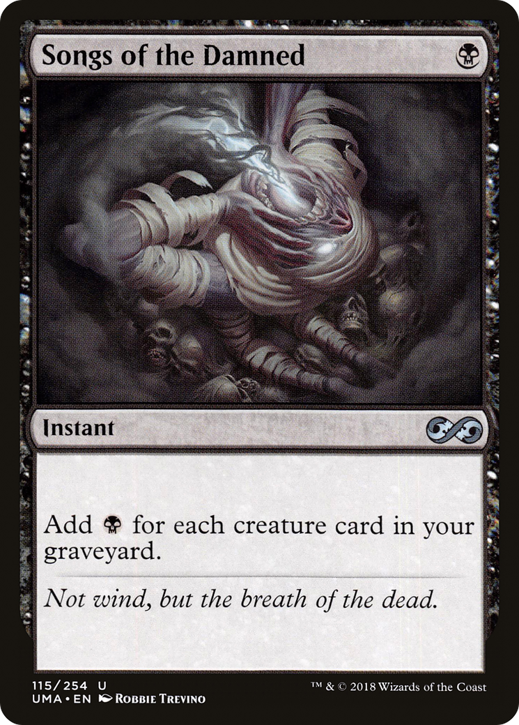 Songs of the Damned (UMA-115) - Ultimate Masters Foil