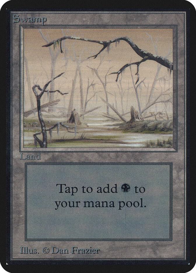 Swamp (B) [Alpha Edition]