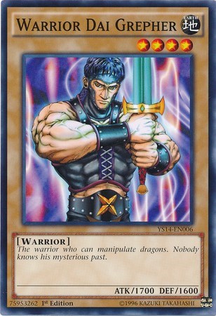 Warrior Dai Grepher (YS14-EN006) [Super Starter: Space-Time Showdown]