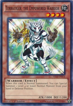 Terratiger, the Empowered Warrior (YS14-EN014) [Super Starter: Space-Time Showdown]