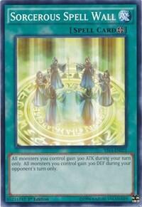 Sorcerous Spell Wall (YS14-EN021) [Super Starter: Space-Time Showdown]