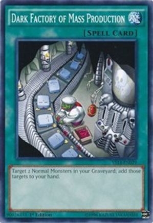 Dark Factory of Mass Production (YS14-EN029) - Super Starter: Space-Time Showdown 1st Edition