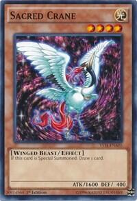Sacred Crane (YS14-ENA05) [Super Starter: Space-Time Showdown Power-Up Pack]