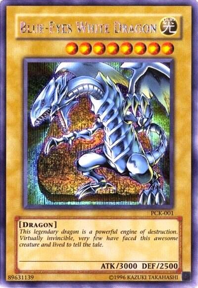 Blue-Eyes White Dragon (Power of Chaos: Kaiba the Revenge) (PCK-001) [Yu-Gi-Oh! Video Game Promotional Cards]