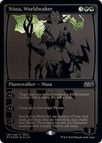 Nissa, Worldwaker (SDCC 2014 Exclusive) (187) [Media Promos]