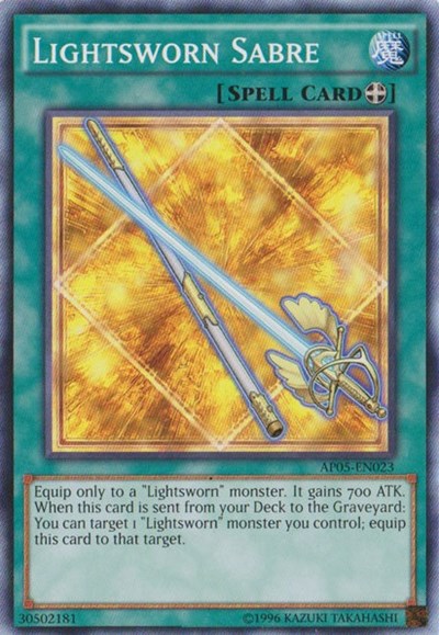 Lightsworn Sabre (AP05-EN023) [Astral Pack 5]
