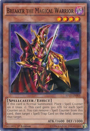 Breaker the Magical Warrior (Shatterfoil) (BP03-EN005) [Battle Pack 3: Monster League]