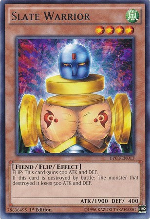 Slate Warrior (BP03-EN013) [Battle Pack 3: Monster League]