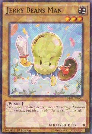 Jerry Beans Man (Shatterfoil) (BP03-EN001) [Battle Pack 3: Monster League]