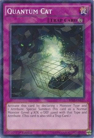Quantum Cat (Shatterfoil) (BP03-EN237) [Battle Pack 3: Monster League]