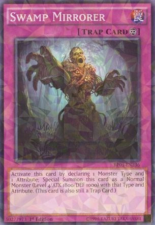 Swamp Mirrorer (Shatterfoil) (BP03-EN236) [Battle Pack 3: Monster League]