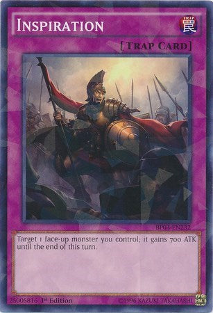Inspiration (Shatterfoil) (BP03-EN232) [Battle Pack 3: Monster League]