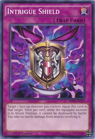 Intrigue Shield (BP03-EN231) [Battle Pack 3: Monster League]