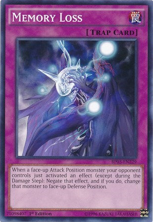 Memory Loss (BP03-EN229) [Battle Pack 3: Monster League]
