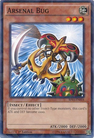 Arsenal Bug (Shatterfoil) (BP03-EN004) [Battle Pack 3: Monster League]
